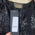 Bebe sequin mesh insert maxi formal black dress Size XXS adjustable straps Photo 16