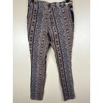 Pilcro Women’s Serif Corduroy Pants Size 27 Aztec Southwest Brown Black Stretch Photo 6