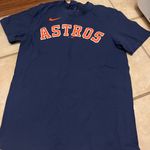 Nike women’s Houston Astros baseball mlb Navy T-Shirt Photo 0