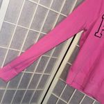 Vintage Y2K Victoria's Secret PINK Preppy Neon Logo Oversized Sweatshirt Small Photo 10