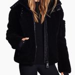 SAM. Denver Sherpa Full Zip Sherpa Jacket Size Small Black Photo 0