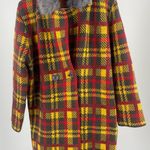 Michelle Nicole faux fur trimmed sweater coat, size Medium, double breasted Photo 0