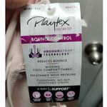 Playtex  NWT Size 48D Pink Bounce Control Wicking Mesh Neckline Wirefree Bra 4221 Photo 6