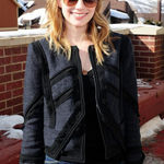 Elizabeth and James Dylan Tweed Cropped Blazer Size 4 Business Office Workwear Photo 0