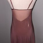 Victoria's Secret  Rose Gold Silky Metallic Chemise Size Small Photo 2