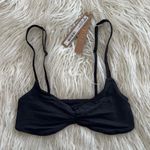 SKIMS  Fits Everybody Picot Skimpy Scoop Bralette Onyx Size XS Photo 1