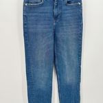 The Kooples Jeans Women 24 Blue Straight Leg Cropped Cotton Blend Medium Wash Photo 0