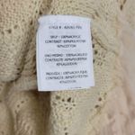 Altar'd State Womens Cardigan Size M/L Cream Lace Heart Wooden Buttons V Neck Photo 30