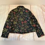 Fashion Bug  Vintage  Women's Black Tapestry Long Sleeve Jacket XL Blazer Small Photo 6
