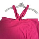Future Collective Alani Noelle Women's Dress Size L Hot Pink Stretch Size L Photo 6