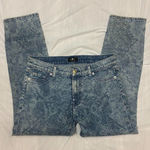 7 For All Mankind  Light Blue Skinny Jeans Photo 0