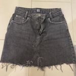 BDG black Denim Skirt Photo 0