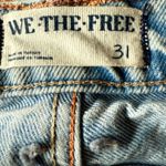 We The Free Good Lucky You Mid-Rise Barrel Jeans Women's Baggy Loose Fit Size 31 Photo 3