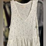 Lucky Brand - Tiered V-Neck Sleeveless Top | Size Medium - Off-White - NWOT Photo 1