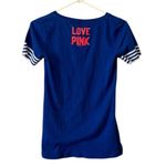 PINK - Victoria's Secret Victoria Secret x PINK 5th‎ & Ocean Cubbies T Shirt Size XS Preppy Athleisure Photo 1