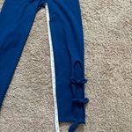 Lilly Pulitzer Noelani Weekender Cropped Legging Inky Navy Slathouse Size Small Photo 6