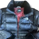 The North Face 600 Fill Down Jacket Black Faux Fur Cropped Size Small Photo 1