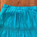 st. john's bay teal blue St. John’s Bay maxi skirt Photo 1
