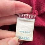 Cat Mom Graphic Burgundy Knit Sweatshirt Top‎ Kitty Lover Red Photo 6