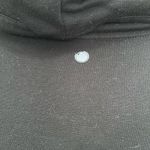 Yogalicious  Cowl Neck Pullover Sweatshirt. Black. Women’s Size L. EUC Photo 3