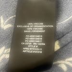 Sunday Best Floral Puff Sleeve Mini Dress Black Yellow Print Size 2XS Blue Photo 4