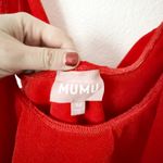 Show Me Your Mumu [] Red Square Neck Rochelle Ruffle Bodysuit Tank Size Medium M Photo 11