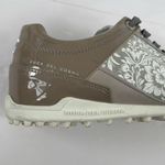 Duca Del Cosma Italian Gold Evolution Caldes Floral Women's Golf Shoes Size 6 Photo 11