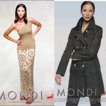 Vintage Mondi Paisley Lemon Chiffon Yellow Yoke Waist Full Midi Skirt Size M Photo 11