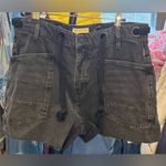 Free People NWOT  We The Free Moxie Barrel Shorts - night hawk black - 29 *IR* Photo 6