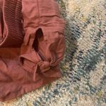 Madewell Dark Pink Shorts with bows on the side Photo 2