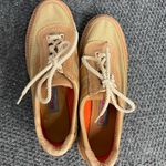 Vintage Vibram Rockport Leather Shoe Women's Shoes 6.5 Vintage Retro 80s Tan Photo 1