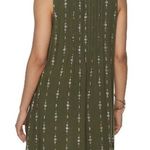 Sonoma olive floral pintuck swingbdress size small Photo 1