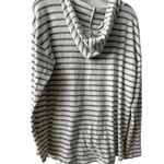 Banana Republic Women's Striped Hooded Long Sleeve hoodie/coverup Size L Photo 2