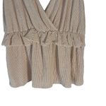 Caution to the Wind  Women's Size‎ Small Double V Neck Girly Coquette Top Photo 2