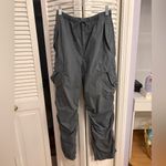 Aritzia TNA Squad Pocket Parachute Pants Echo Grey Size Small Photo 2
