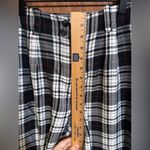 Topshop Black and White Plaid Pants Size 6 Photo 8