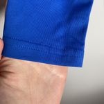 Worth Ocean Blue Open Jewel neck 3/4 sleeve top size XS Photo 4