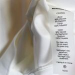 Alexander Wang T by  Crepe Cold Shoulder Tank Top Blouse Chain White Size 6 Photo 4