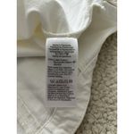 Madewell  Denim High Crewneck Vest in Tile White Size 0 #NU424 Photo 12