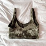 Lululemon  Diamond Dye Light Sage Olive/Dark Olive Align Reversible Bra Size 4 Photo 1