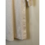 Vintage 1960s Fred Rothschild Off White Long Slv Simple Sweater Dress Size 10 Photo 3