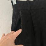 OGL Women's High Rise Plicated Textured Wide Leg Pant Trousers Black XS New Photo 1