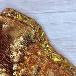 Square sequin lime riva midi dress with rhinestone gold dress sleeveless 4 Photo 8