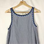 Vineyard Vines Geo Prep Embroidered Marlin Blue Stripe Shift Mini Dress 10 Photo 2