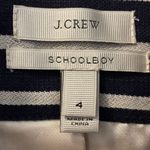 J.Crew Schoolboy and Blue and White Nautical Blazer Size 4 Photo 2