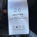 Mother High Waisted Tie Bow Jeans in Black Size 26 Photo 3