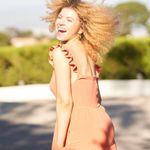 Comfy And Ready Reilly Ruffle Maxi Dress Size Small In Apricot Photo 6