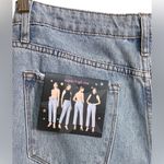 Simple Society Rhinestone Star Super High Rise Straight Ankle Length Size 13/31 Photo 3