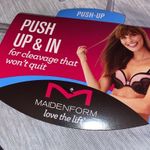 Maidenform 👙 Women's 36C ® Love the Lift® Push Up & In Underwire Bra Bralette Photo 4