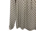Scotch & Soda Maison Scotch Red Swiss Dot Top Long Sleeve Blouse 3 See Through Photo 2